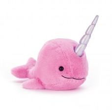 Jellycat 紫红色独角鲸（23厘米）